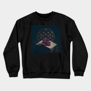 Flower Of Life - Block Crewneck Sweatshirt